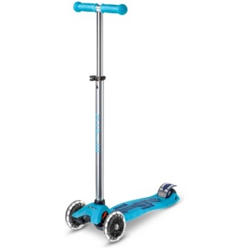 Maxi Micro Deluxe Glow LED skūteris | Crystal Blue