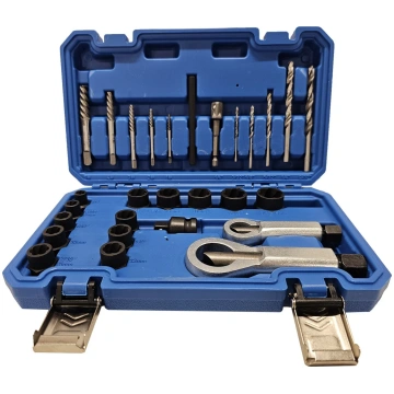 BOLT AND NUT EXTRACTOR SET WITH CUTTERS | CR-MO | 