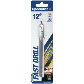 Spalvu koka urbis Specialist+ Fast Drill, koks, he