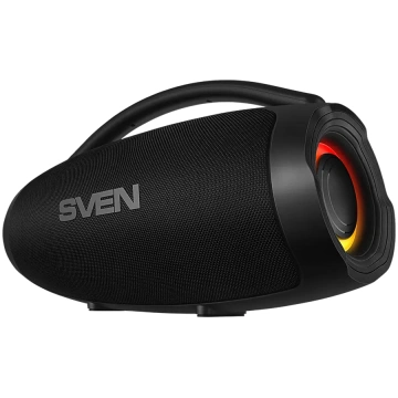 Portable speaker SVEN PS-375, black, power output 