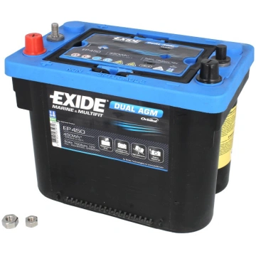 Barošanas akumulatoru baterija EXIDE DUAL AGM; MAR