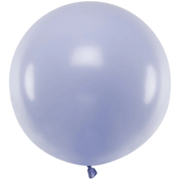 Gaiši violetas PASTEĻKRĀSAS lateksa balons 60 cm