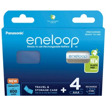 Panasonic Eneloop Micro AAA 800mAh + Akumulatora k