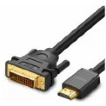 Ugreen Cable bi-directional cable HDMI - DVI 2m bl