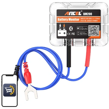 Bluetooth Battery Tester Ancel BM200
