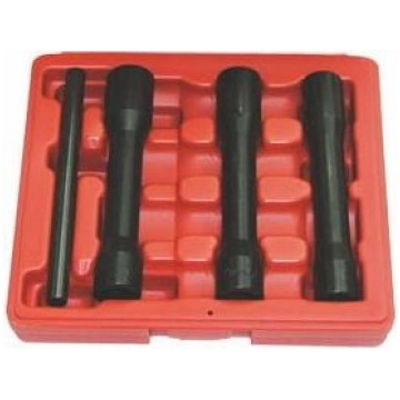 Locking wheel nut removal set 4 pcs. 1/2" Dr. deep