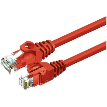 ZOY Kabel Sieciowy Ethernet Cat. 6 UTP CCA Czerwon