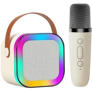 Goodbuy Bluetooth karaoke skaļrunis ar mikrofonu b