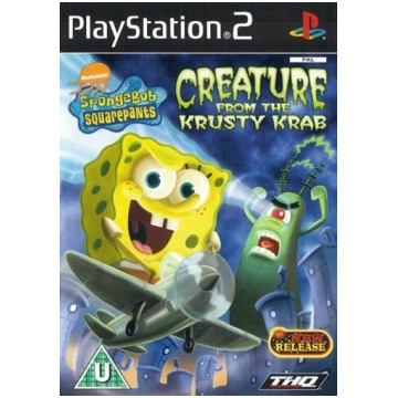 Lietots - PS2 SpongeBob SquarePants: Creature From