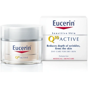 Eucerin Krēms Q10 Active Pretgrumbu, dienas, 50 ml