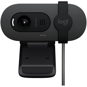 LOGITECH Brio 100 Full HD Webcam - GRAPHITE - USB 