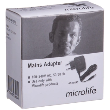 MICROLIFE AD-1024C, asinsspiediena aparāta adapter