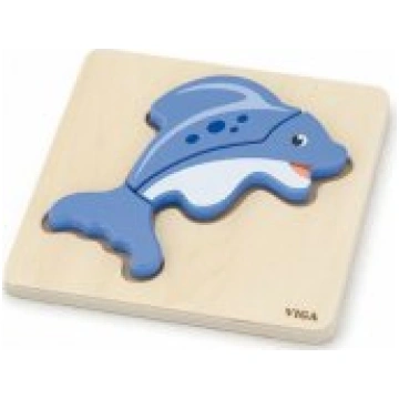 Viga Viga Viga 59934 First puzzle on a pad - fish 
