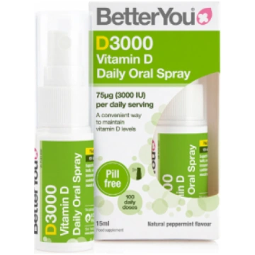 Vitamin D 3000 oral spray BetterYou 15 ml