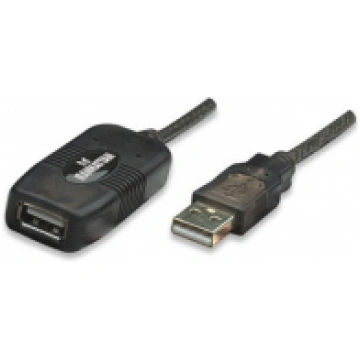 Manhattan Hi-Speed USB Active Extension Cable A-A 