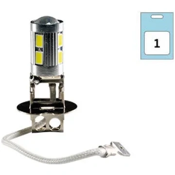 XTECH LED spuldze H3 12V (EffectLED, 5000K) LED/ha