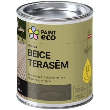 Beice terasēm Paint Eco Svīre (Pelēka) 0.75L