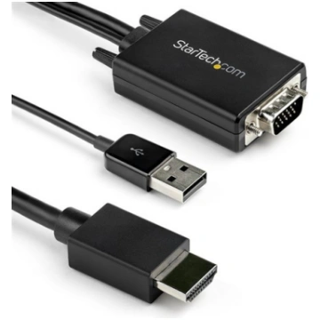 STARTECH VGA TO HDMI CABLE - USB AUDIO - USB AUDIO