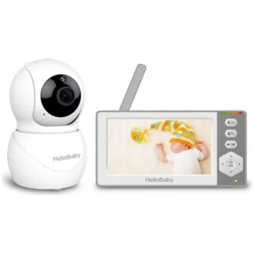 Bērnu uzraudzības ierīces HELLOBABY 4.3", balta kr