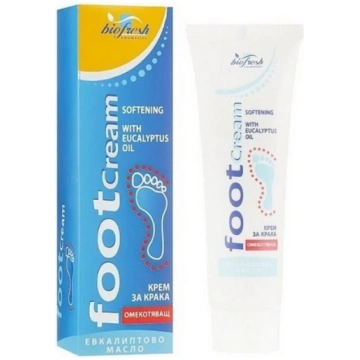 Mīkstinošs pēdu krēms ar eikalipta eļļu, 50 ml Bio