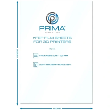 PRIMACREATOR NFEP FILM SHEETS FOR 3D PRINTERS - 14