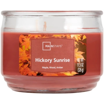 Mainstays svece 3 degļi HICKORY SUNRISE 326g 04748