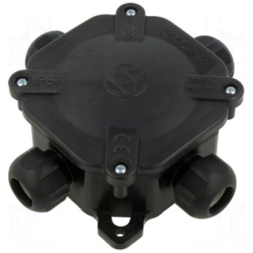 Enclosure: junction box | X: 80mm | Y: 80mm | Z: 4
