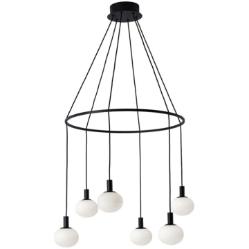 Angelo piekaramā lampa melna G9, 6 x MAX 28W