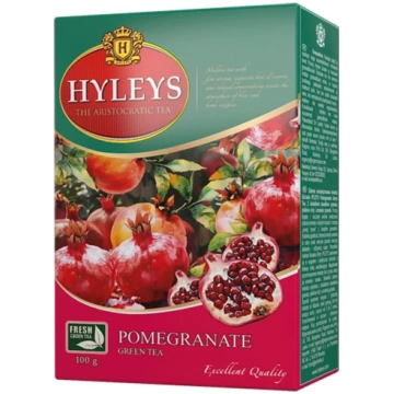 Hyleys GREEN POMERGRANATE liellapu zaļā tēja 100g 