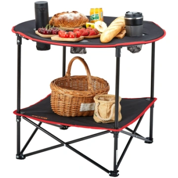 VEVOR VEVOR Folding Camping Table, Outdoor Portabl