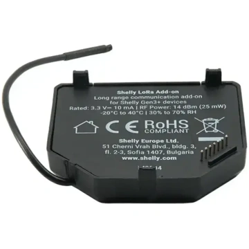 Shelly LoRa Add-on releju komplekts (2 gab., EU868