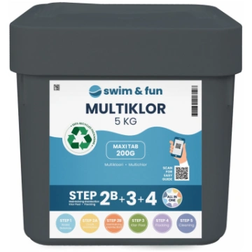 Swim & Fun Multiklor 200 gr.5 kg | SWAF_1710 | 570