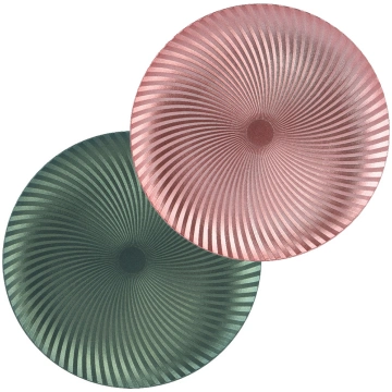 Spiral decorative plate Casolaro Hotellerie