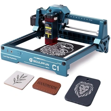 SCULPFUN C1 Mini lāzera gravēšanas iekārta - 3W lā