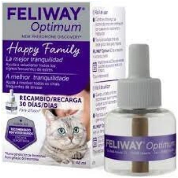 Nomierinošs līdzeklis kaķiem Feliway Optimum, 48 m