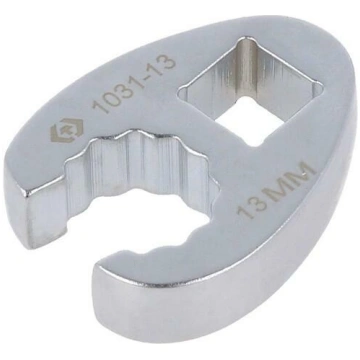 Wrench: ring half-open; 13mm; L: 36.5mm; Chrom-van