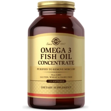 Solgar SOLGAR Omega 3 – zivju eļļas koncentrāts – 