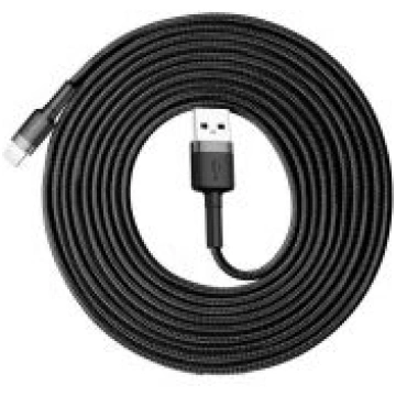 Baseus Cafule USB Lightning Cable 2A 3m Black+Gray