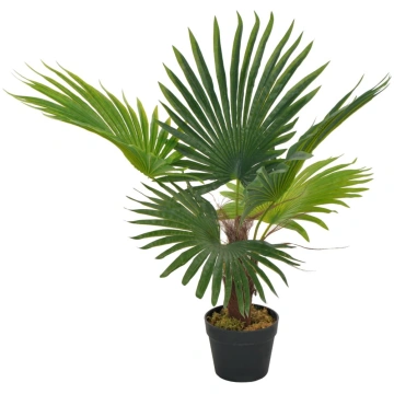 Mākslīgā Palma Ar Podiņu, 70 Cm, Zaļa Vidaxl 87198