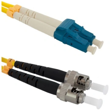 Qoltec Optic Patchcord LC/UPC - ST/UPC SM 9/125 G6