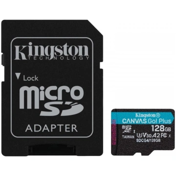 128 gb canvasgo microsd karte! plus 200mb/s a2 u3 