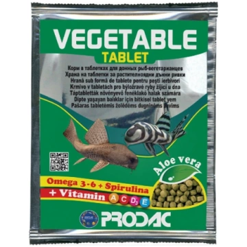 Prodac Vegetable Tablet barība samiem tabletēs, 15