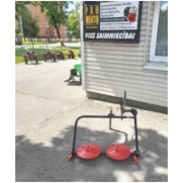 Pļaujmašīna motoblokiem, mini traktoriem. Ar siksn