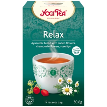 YOGI TEA Relax tēja maisiņos, 17 gab