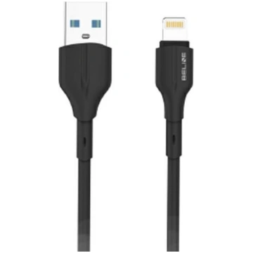 Beline 25W USB-A/Lightning Cable 1m Black BLNCBL01