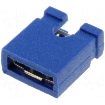 Jumper | pin strips | female | open | 2.54mm | 1x2