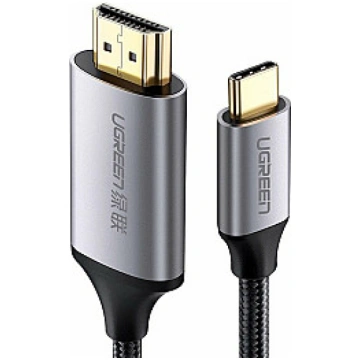 USB-C–HDMI kabelis UGREEN 4K UHD 1,5 m (melns) 505