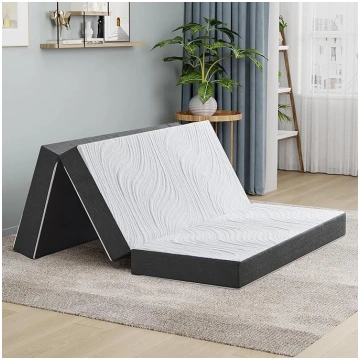 Folding Mattress 135 x 190 x 10 cm Double Folding 