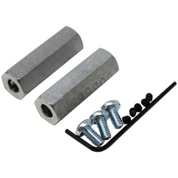 Bracket wheel; Kit: adapter,allen wrench,mounting
