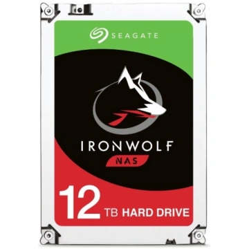 Cietais disks HDD IronWolf ST12000VN0008 (12 TB; 3